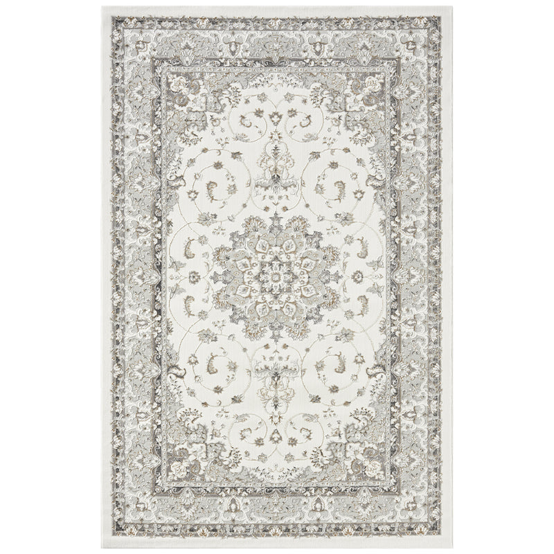 Orientteppich Kurzflor Moderner Teppich mit Ornament-Muster – Pflegeleicht & Robust-zoom-