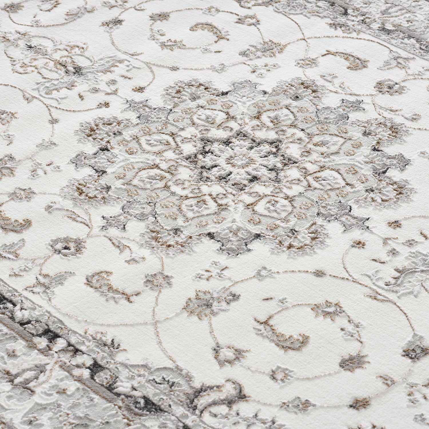 Orientteppich Kurzflor Moderner Teppich mit Ornament-Muster – Pflegeleicht & Robust-3