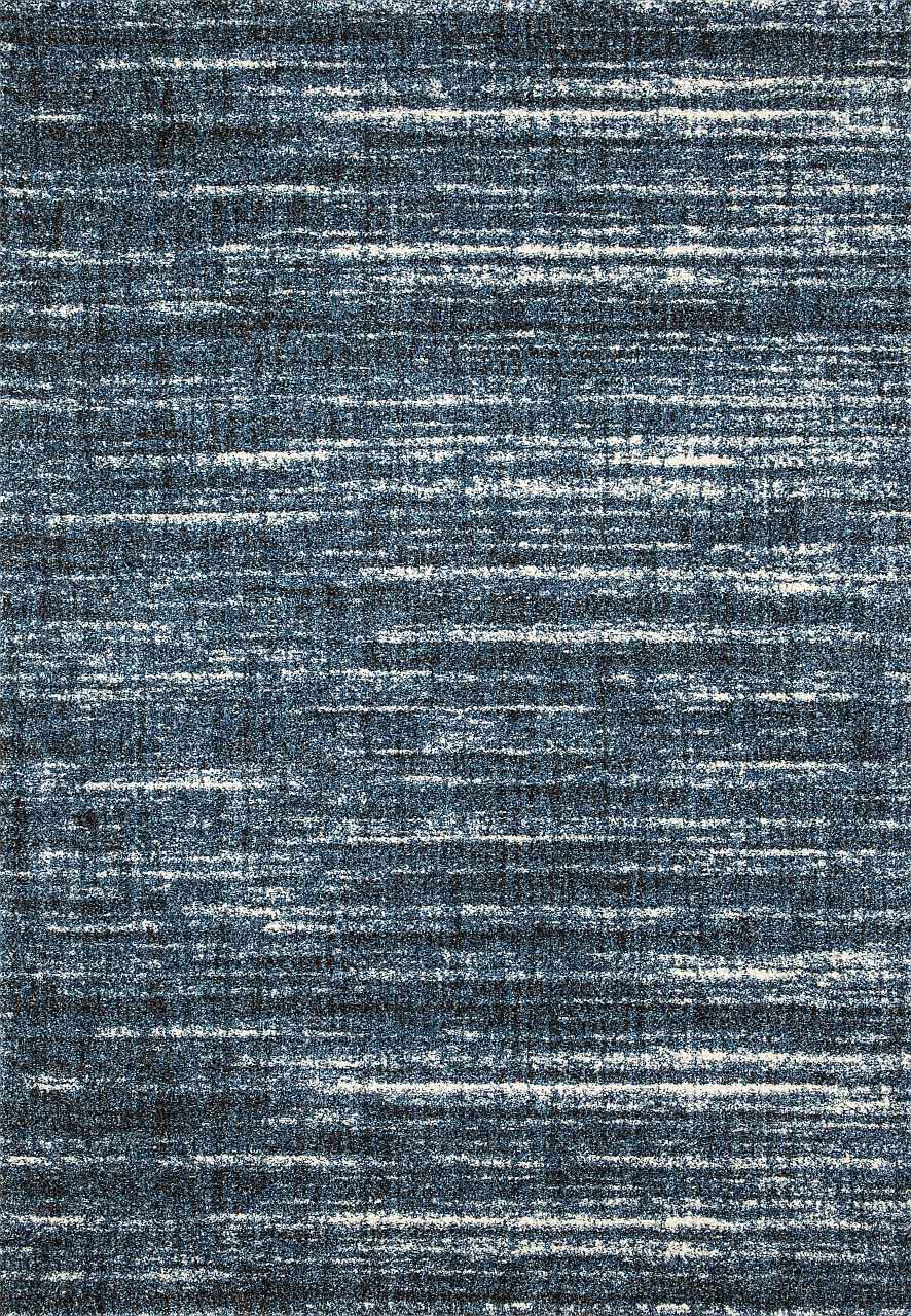 Short-pile modern rug, densely mottled blue and white, for living room, bedroom, children's room-5