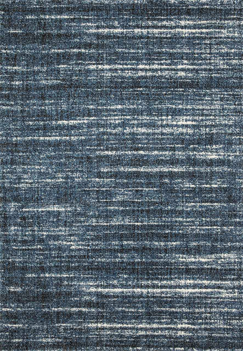 Short-pile modern rug, densely mottled blue and white, for living room, bedroom, children's room-zoom-
