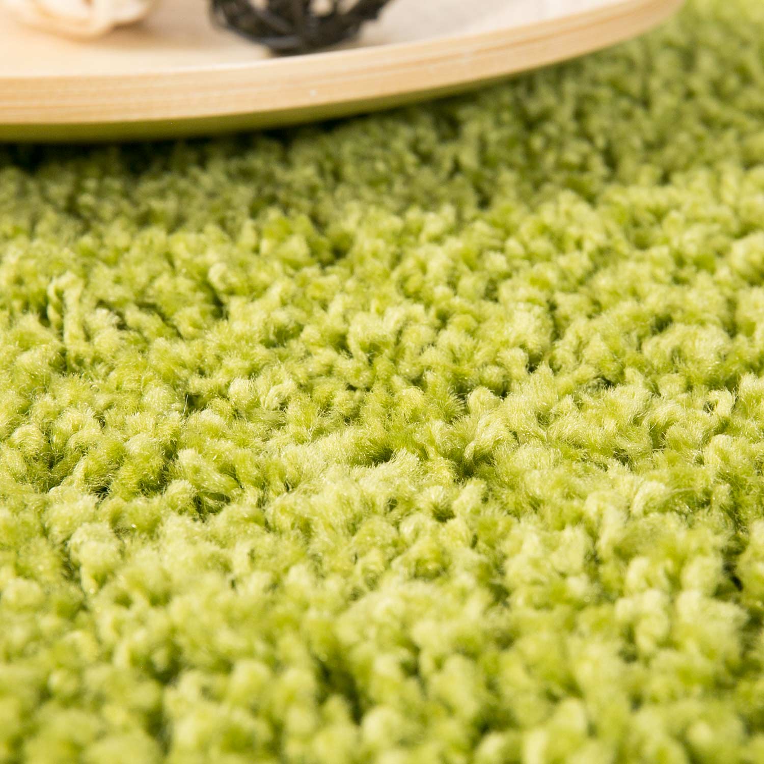 Prime Shaggy Hochflor Teppich in 13 Uni Farben + Runde Teppiche Wohnzimmer-19