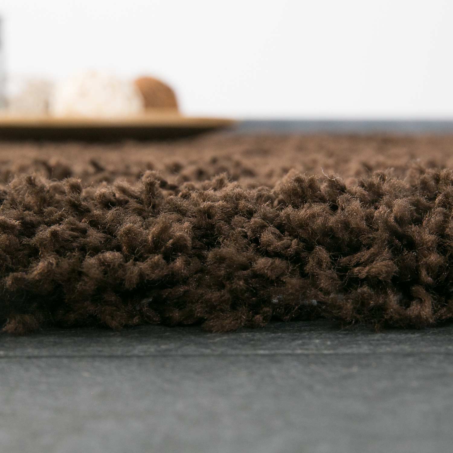 Prime Shaggy Hochflor Teppich in 13 Uni Farben + Runde Teppiche Wohnzimmer-28