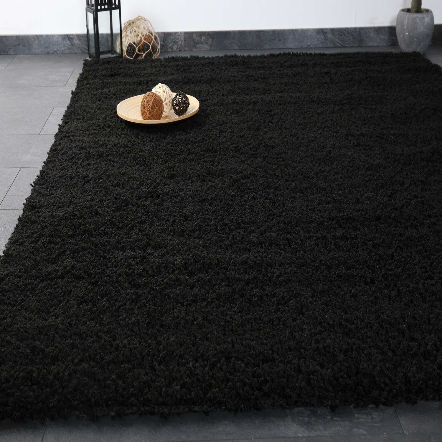 Prime Shaggy Hochflor Teppich in 13 Uni Farben + Runde Teppiche Wohnzimmer-zoom-37