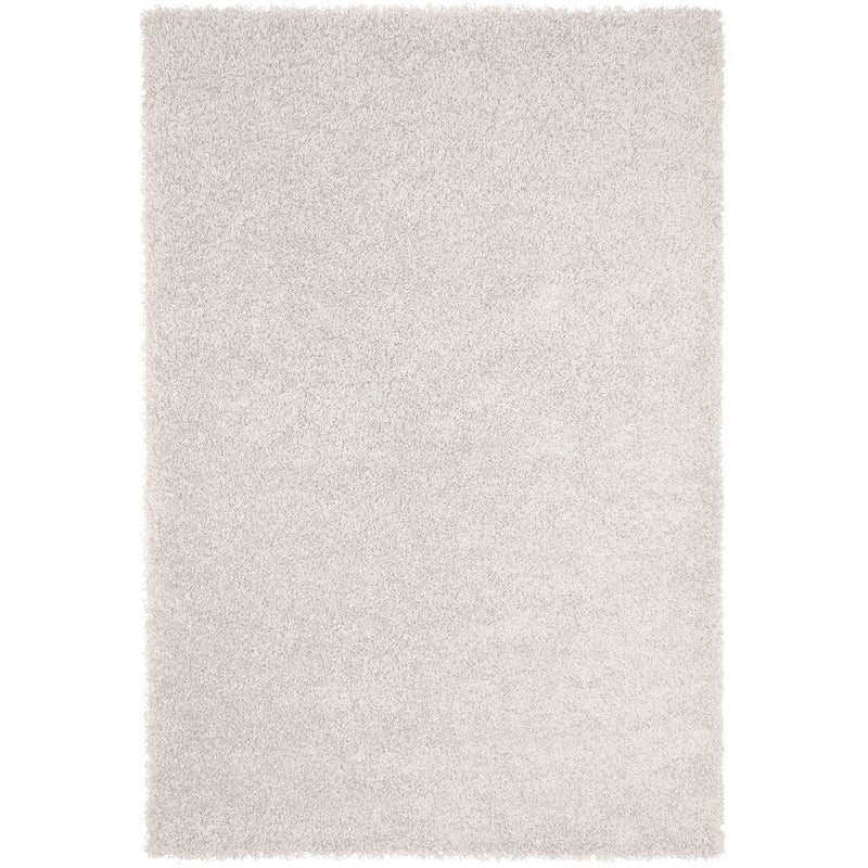 Prime Shaggy High Pile Rug, Solid White/Cream, Soft for Living Room, Bedroom, Kitchen-zoom-