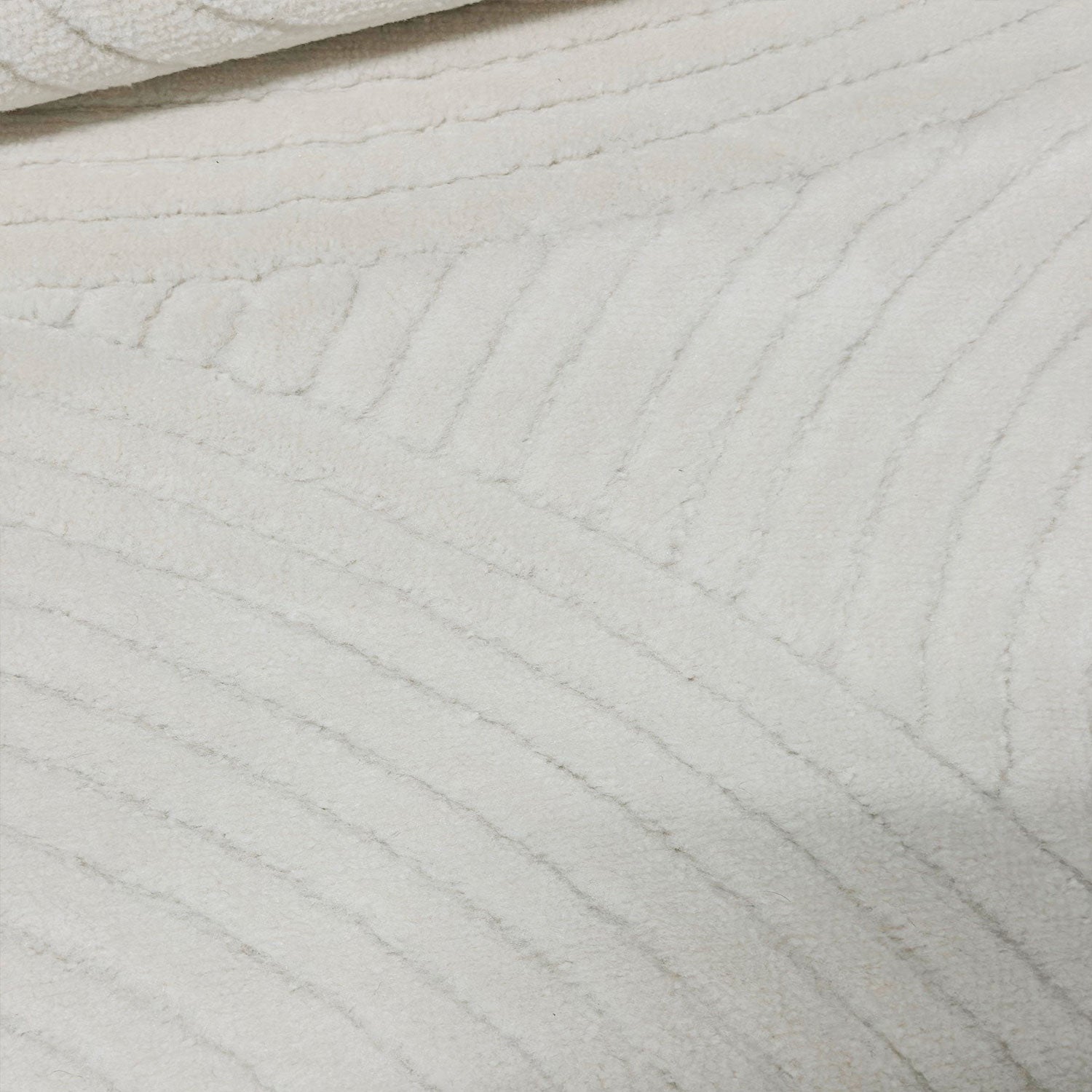 Robust flatweave rug with a natural look in cream, 3D high-low effect, soft-zoom-7