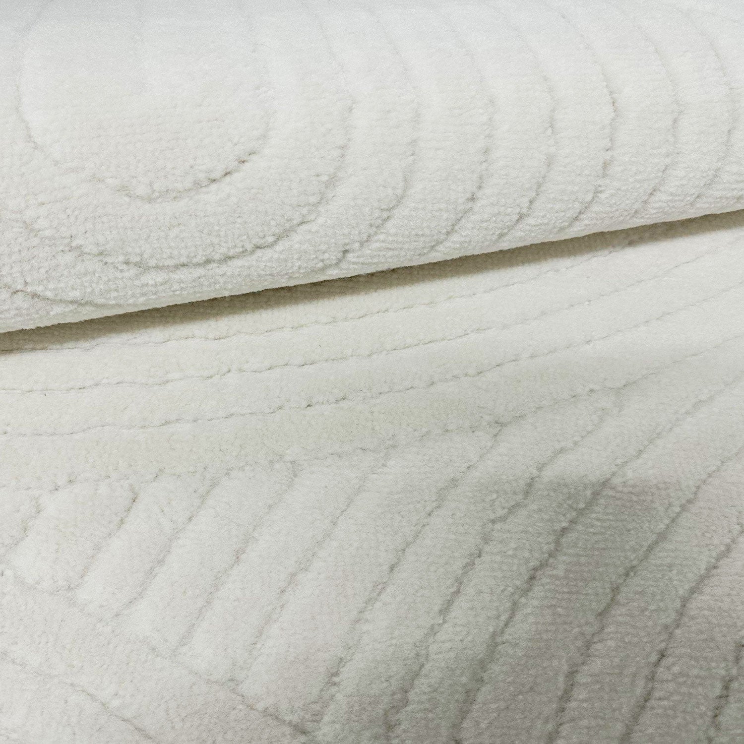 Robust flatweave rug with a natural look in cream, 3D high-low effect, soft-5
