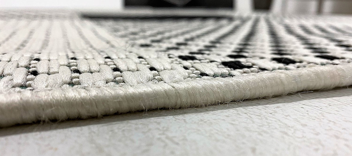 Robust indoor and outdoor flatweave balcony, patio, and kitchen rug-4