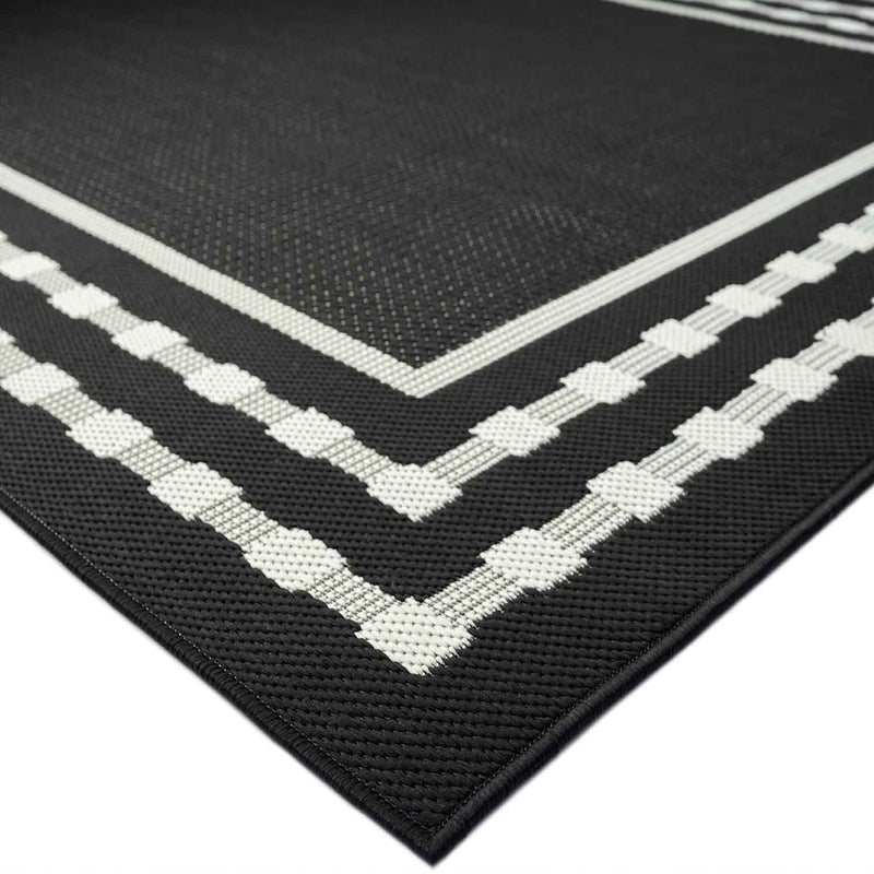 Durable indoor and outdoor flatweave carpet, 100% polypropylene-zoom-
