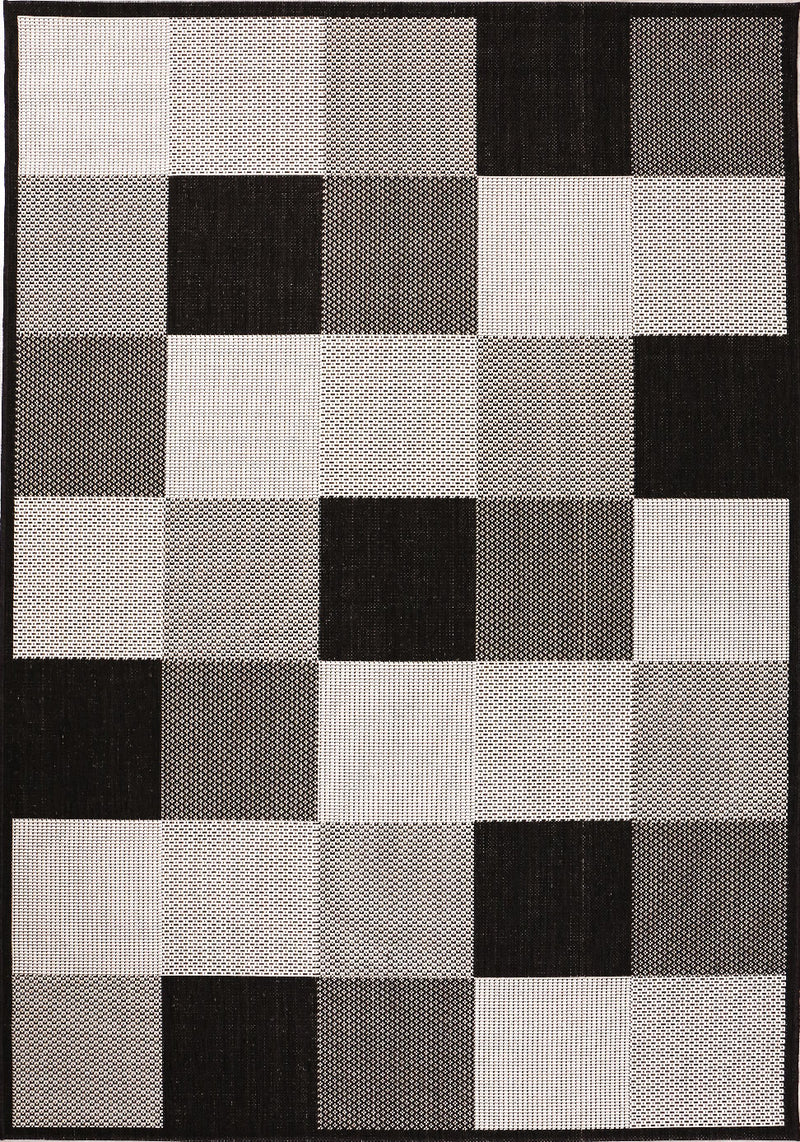 Durable indoor and outdoor flatweave balcony terrace kitchen rug-zoom-
