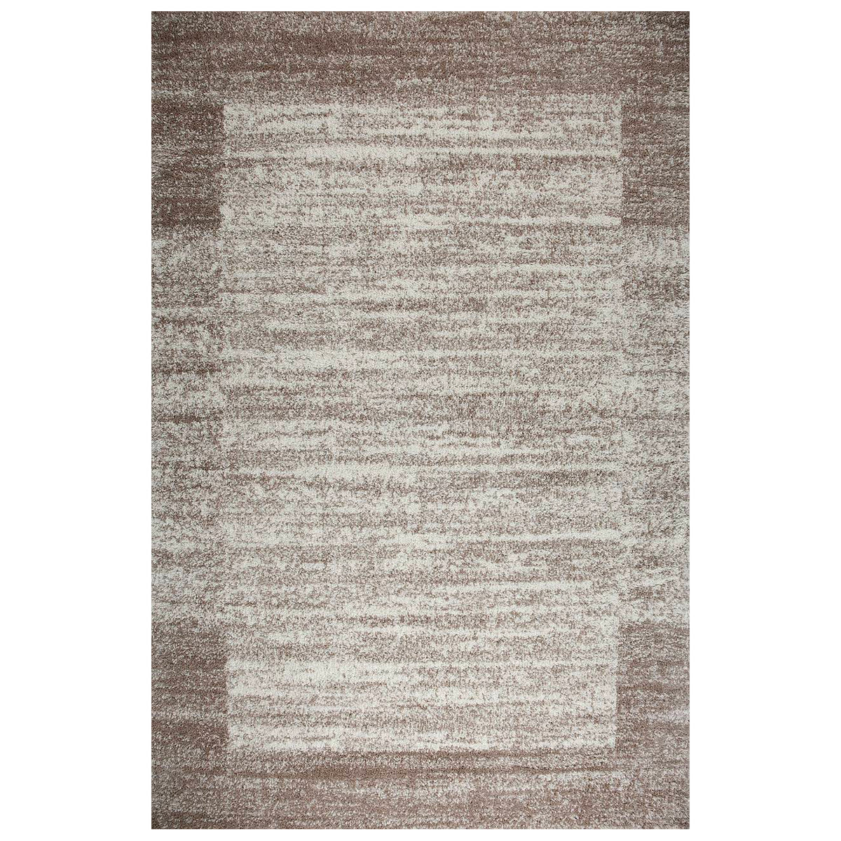 Nizza9461 Beige Shaggy Rug Microfiber Extra Fluffy