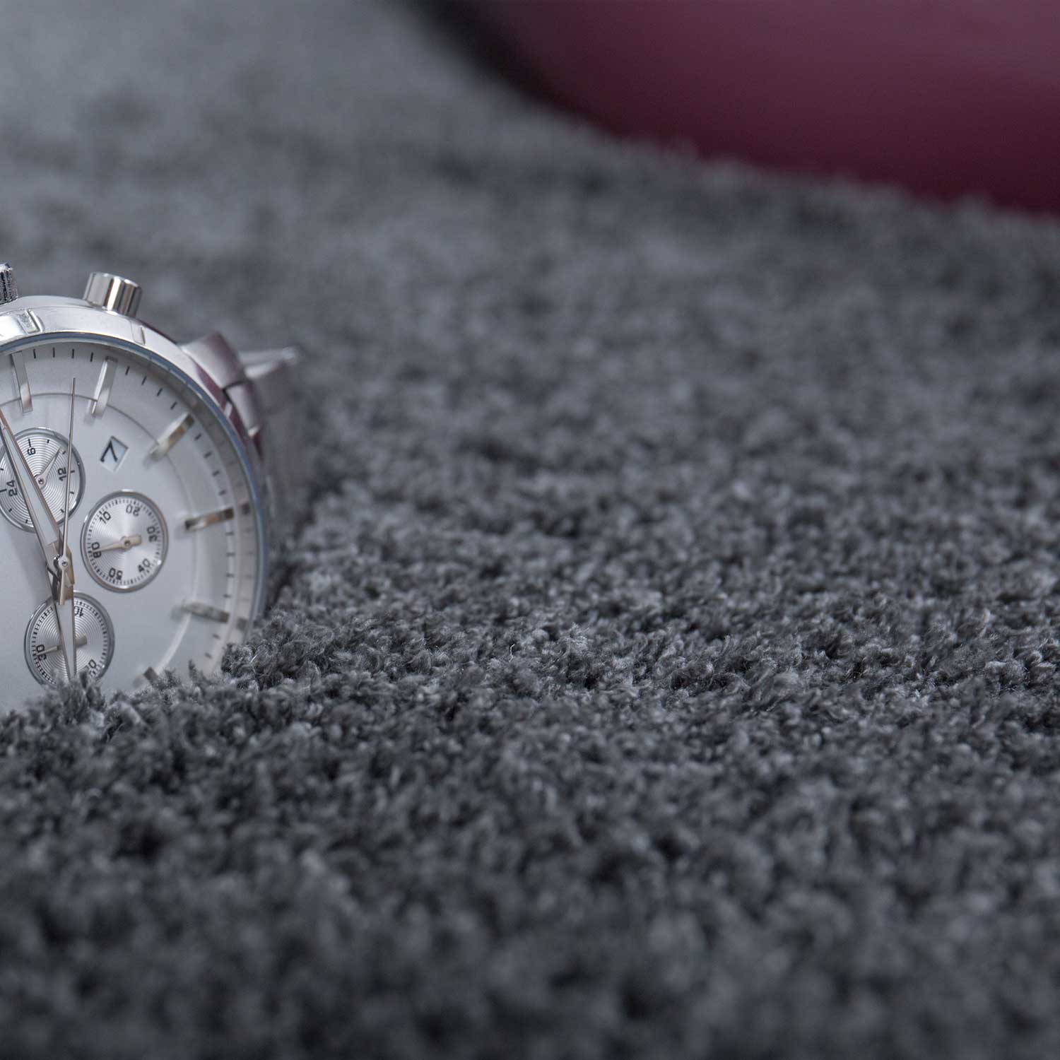 High-pile rug Nizza1000 Grey Shaggy Extra Fluffy Densely woven-3