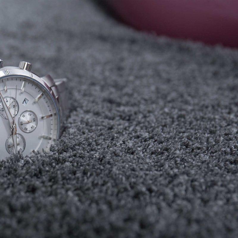 High-pile rug Nizza1000 Grey Shaggy Extra Fluffy Densely woven-zoom-