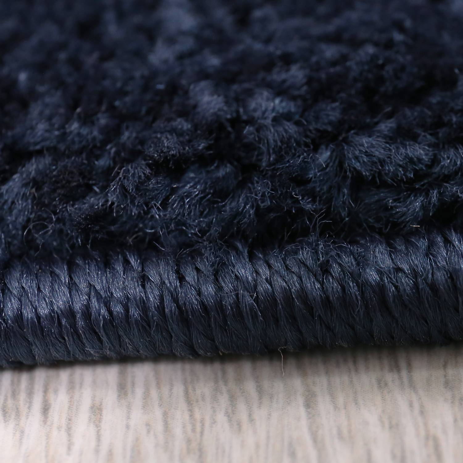 Short-pile rug with stars and a sky, modern blue and white, suitable for a teenager's room or living room.-3