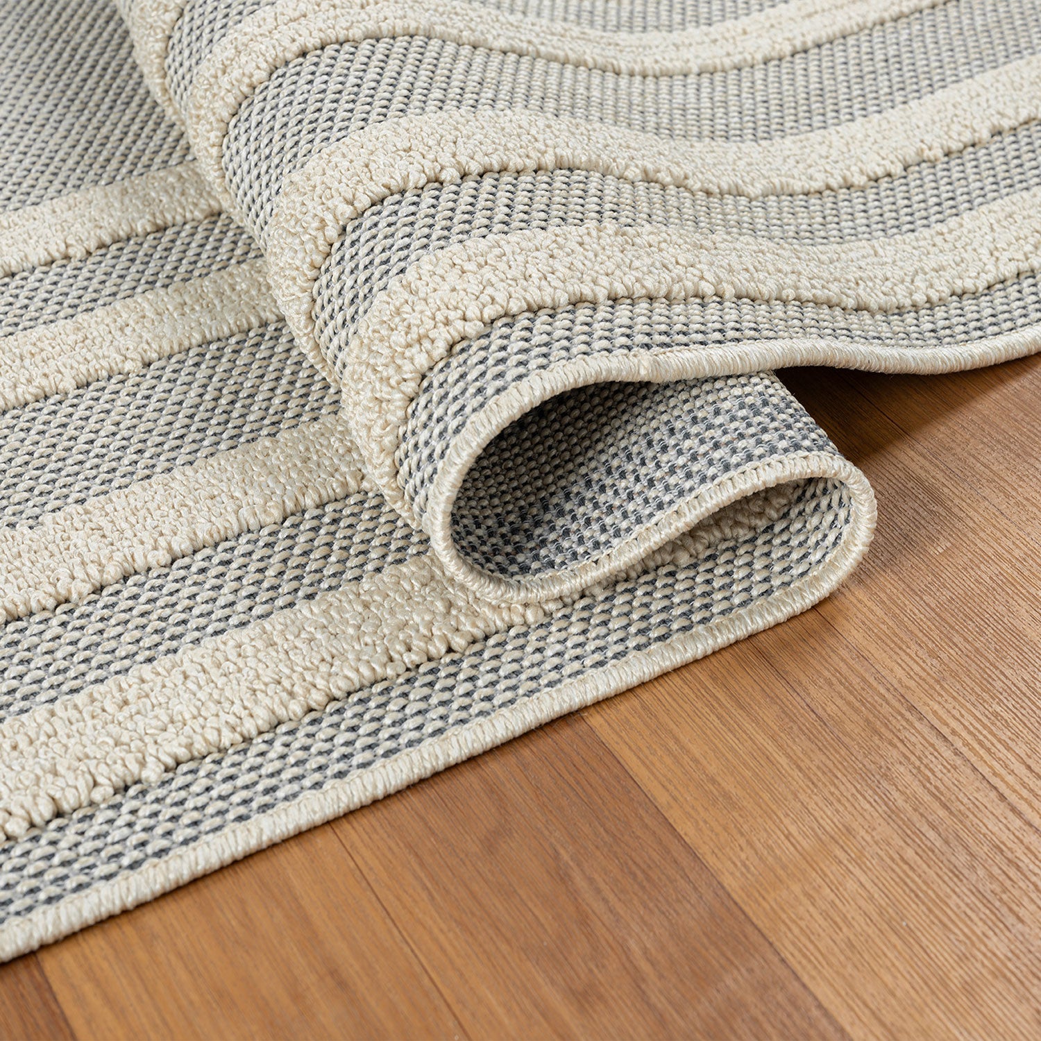 Boho high-pile rug for living room, bedroom, kitchen, hallway; washable 3D rug-zoom-27
