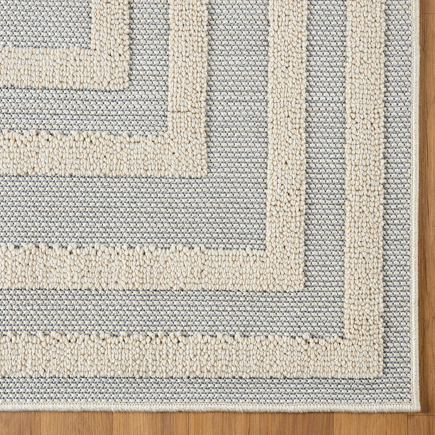 Boho high-pile rug for living room, bedroom, kitchen, hallway; washable 3D rug-zoom-28