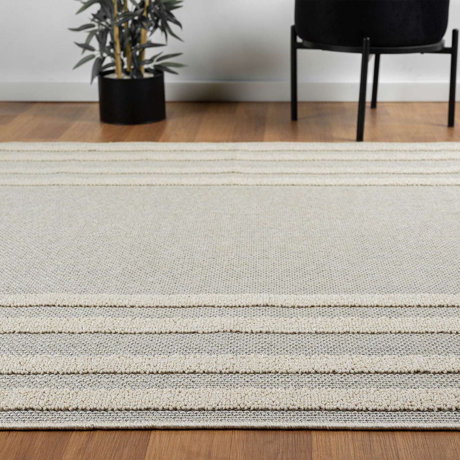 Boho high-pile rug for living room, bedroom, kitchen, hallway; washable 3D rug-zoom-26