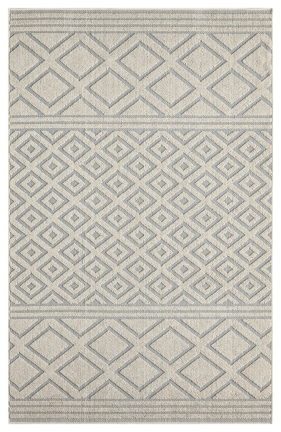 Boho high-pile rug for living room, bedroom, modern Scandinavian, washable 3D rug-1