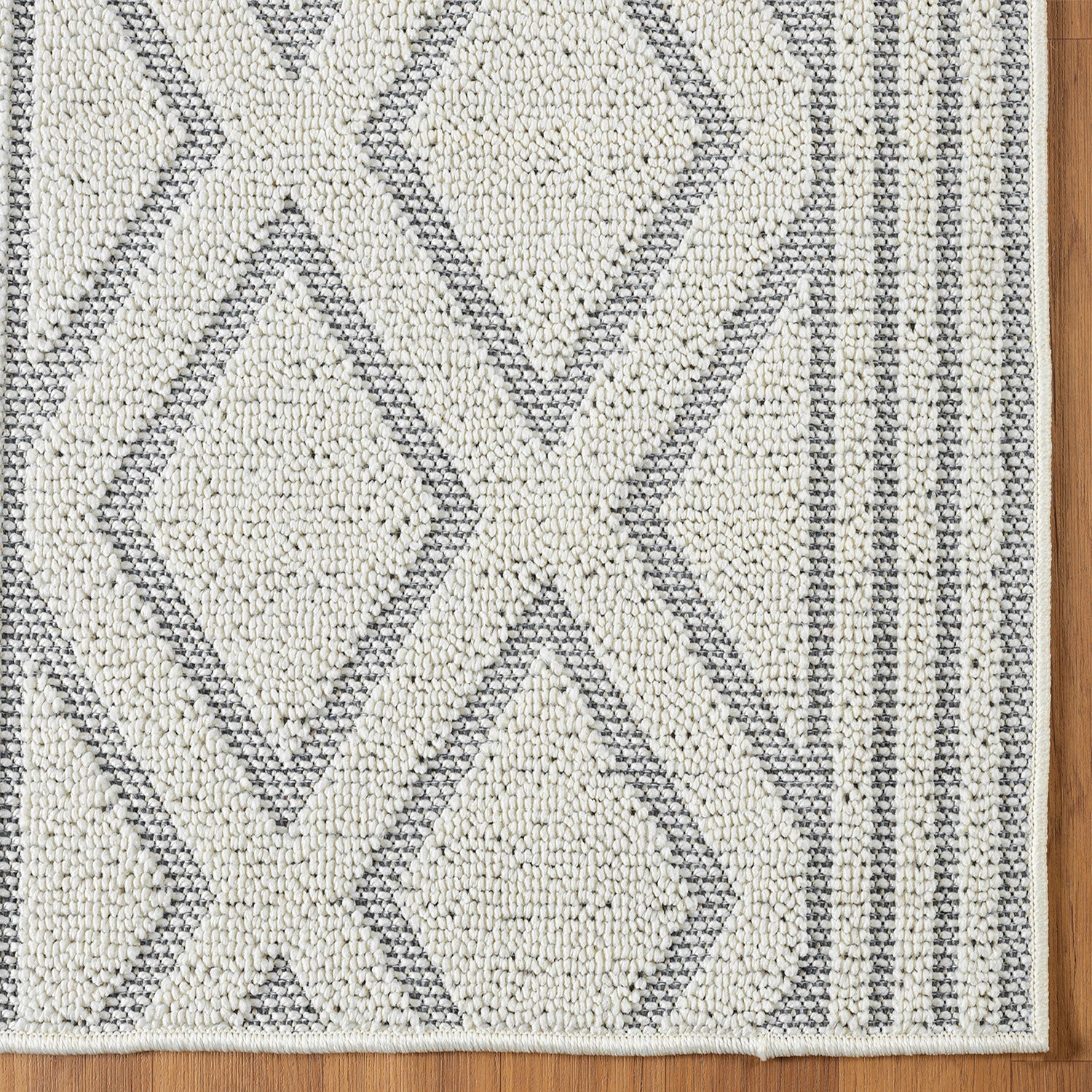 Boho high-pile rug for living room, bedroom, modern Scandinavian, washable 3D rug-zoom-14