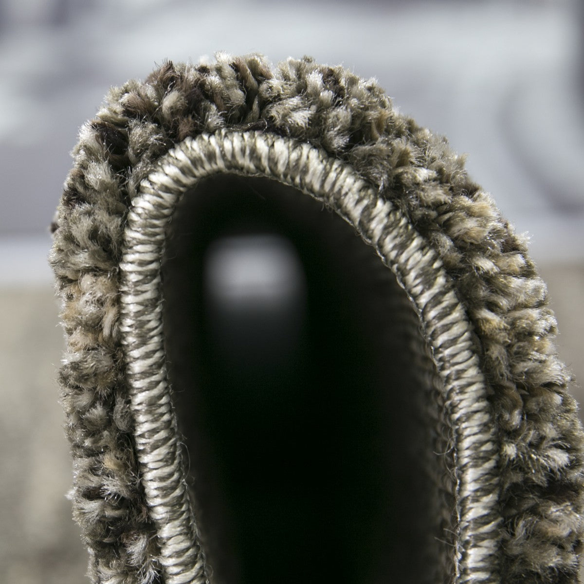 Short-pile modern rug, dense mottled brown and white, for living room, bedroom, children's room-zoom-3