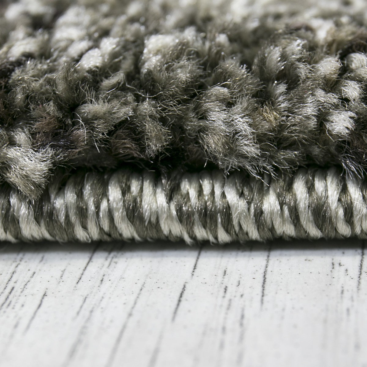 Short-pile modern rug, dense mottled brown and white, for living room, bedroom, children's room-4