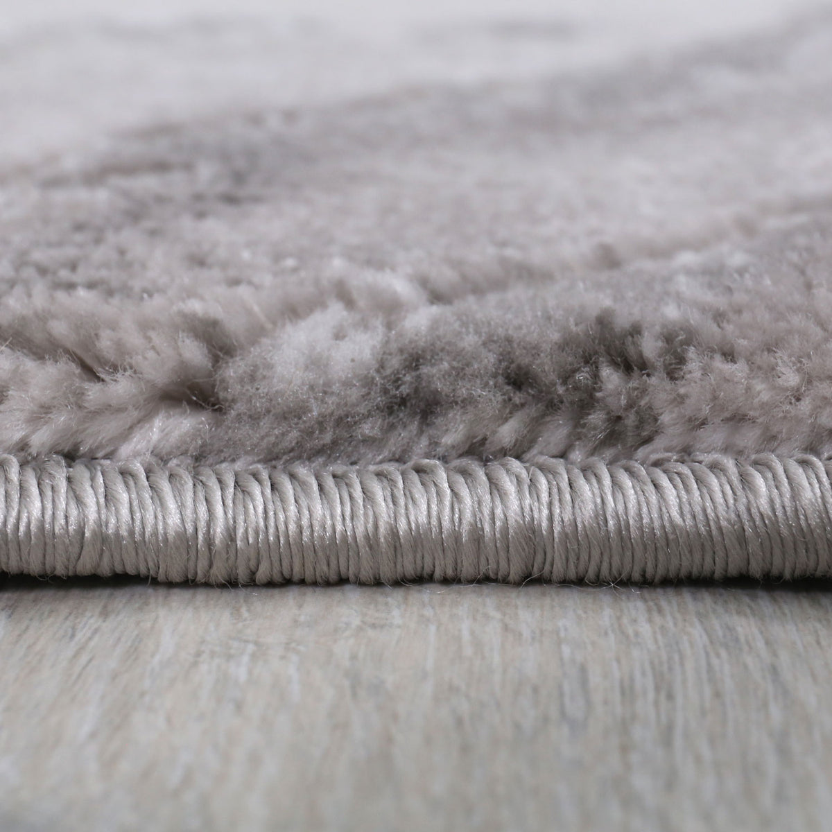 Abstract short-pile area rug in blue and grey with a distressed look, for living room, bedroom, kitchen-3