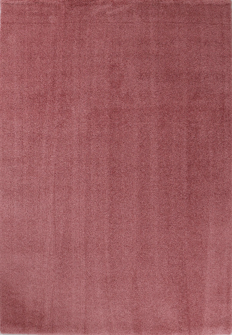 Pink High Pile Rug, Extra Soft Microfiber, Fluffy for Living Room, Bedroom, Children's Room-zoom-