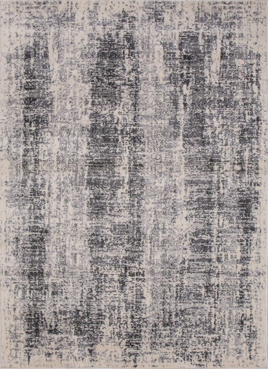 Teppich Beige Grau Creme Abstrakt Vintage Look Wohnzimmer Kurzflor Designer Teppich-zoom-4