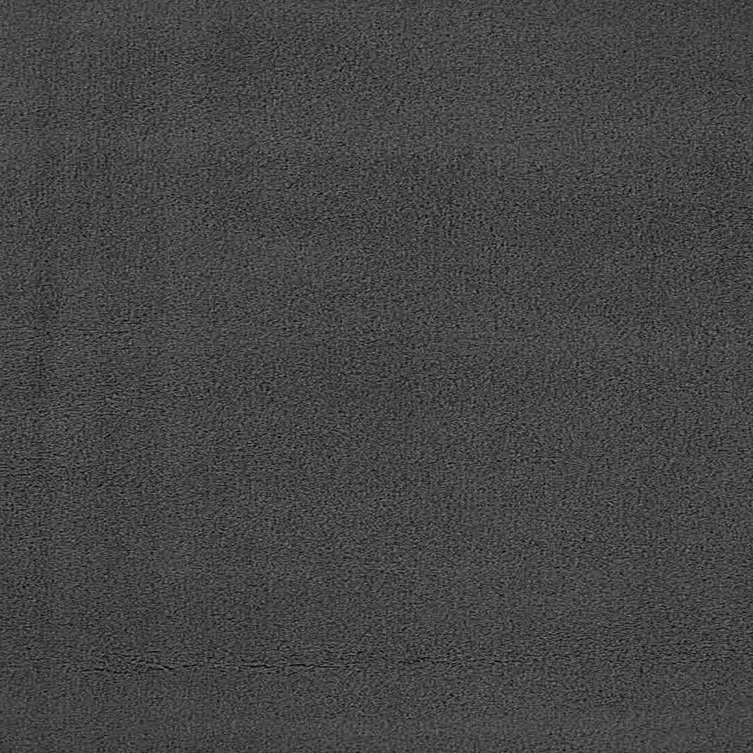 High-pile rug, grey anthracite, extra soft microfiber, fluffy, for living room, bedroom, children's room-zoom-2
