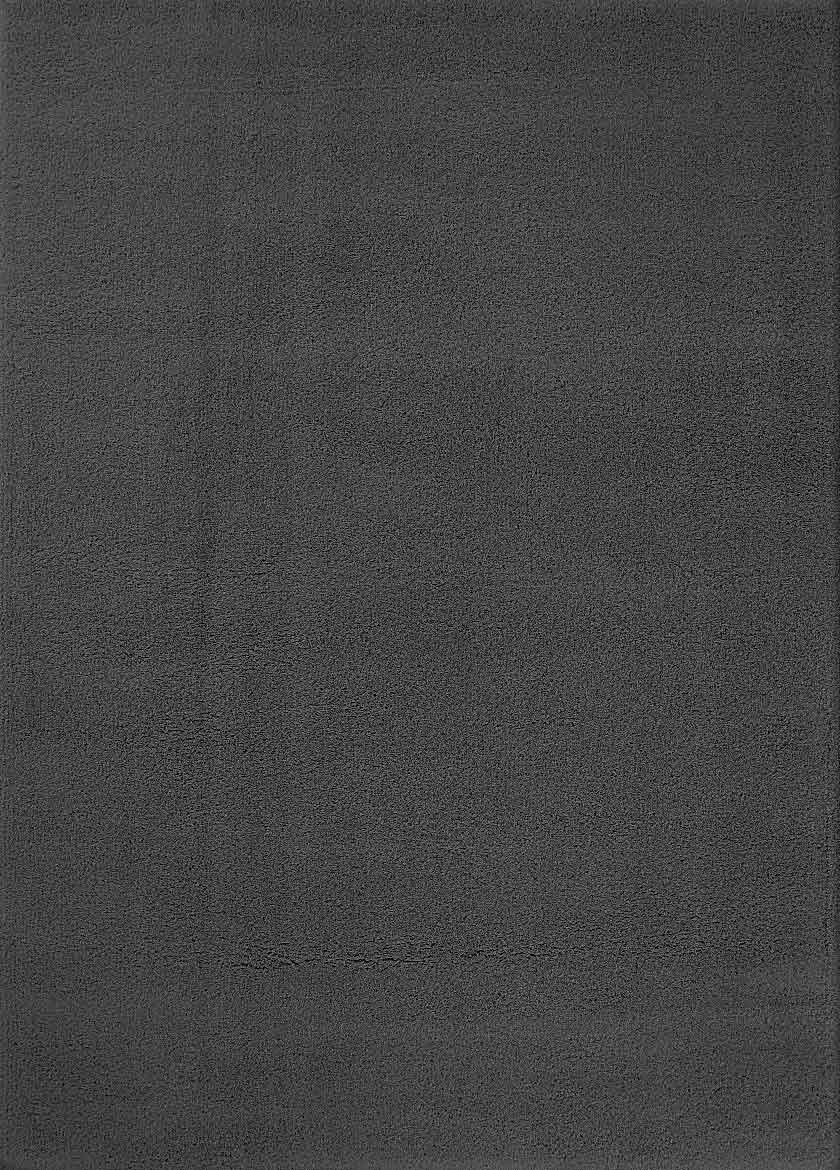 High-pile rug, grey anthracite, extra soft microfiber, fluffy, for living room, bedroom, children's room