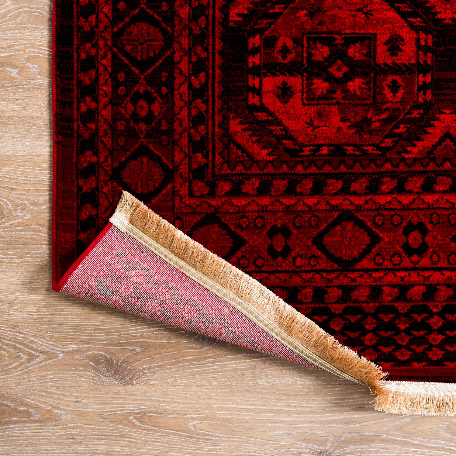 Teppich-Home ROYAL Dunkelrot im Vintage-Orient Stil“– Hochwertig & Pflegeleicht-zoom-13