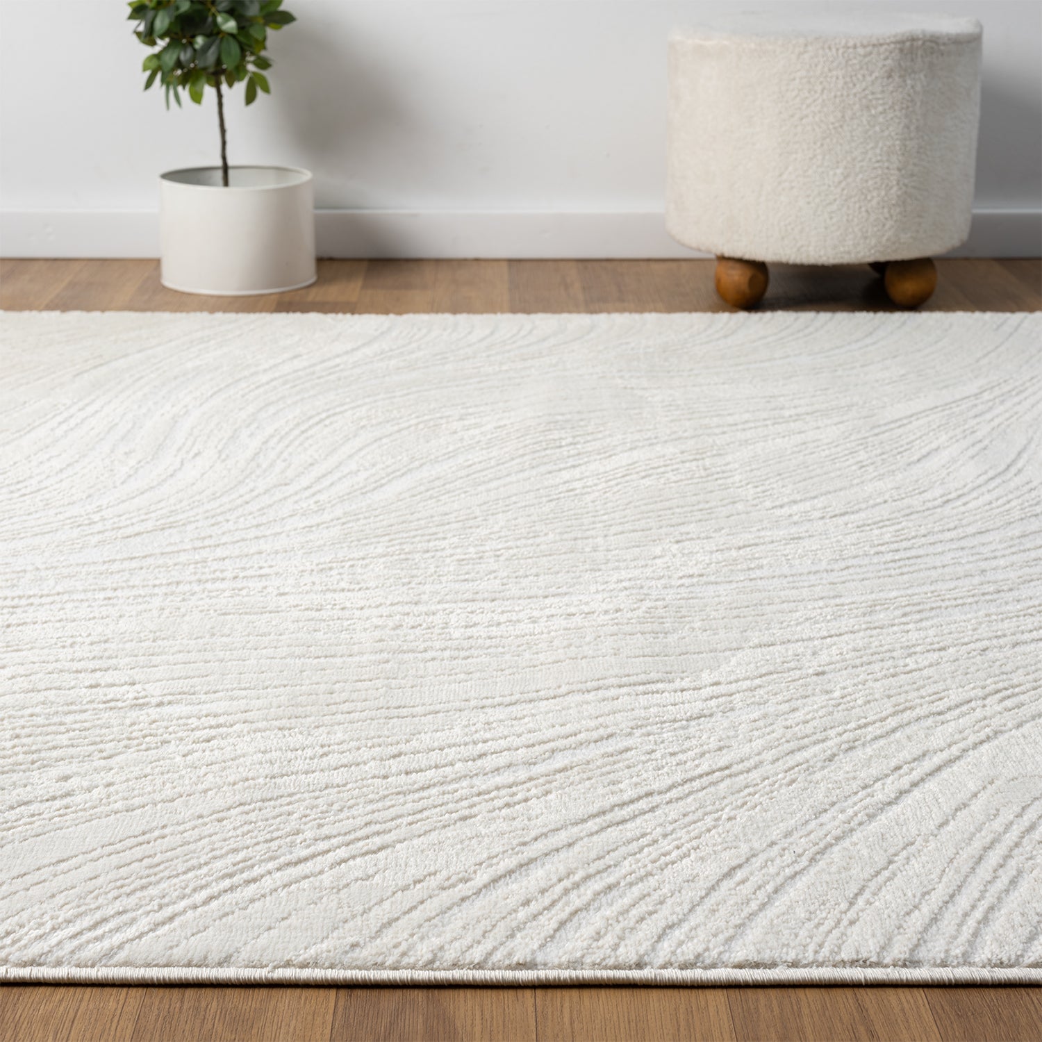 Teppich Kurzflor Modern 3D Muster Hoch-Tief-Struktur Wohnzimmer&Schlafzimmer-49