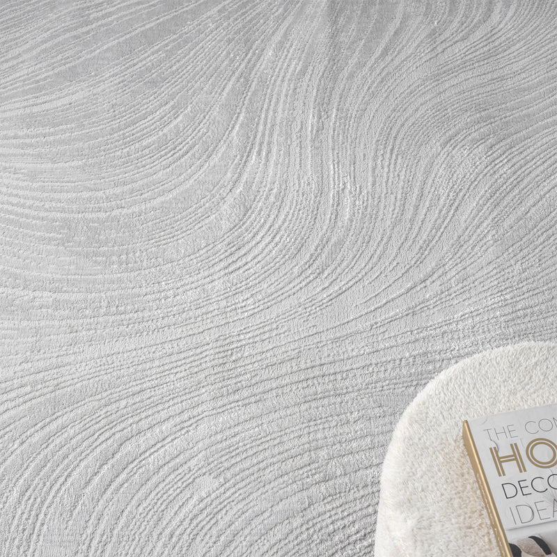 Teppich Kurzflor Modern 3D Muster Hoch-Tief-Struktur Wohnzimmer&Schlafzimmer-zoom-