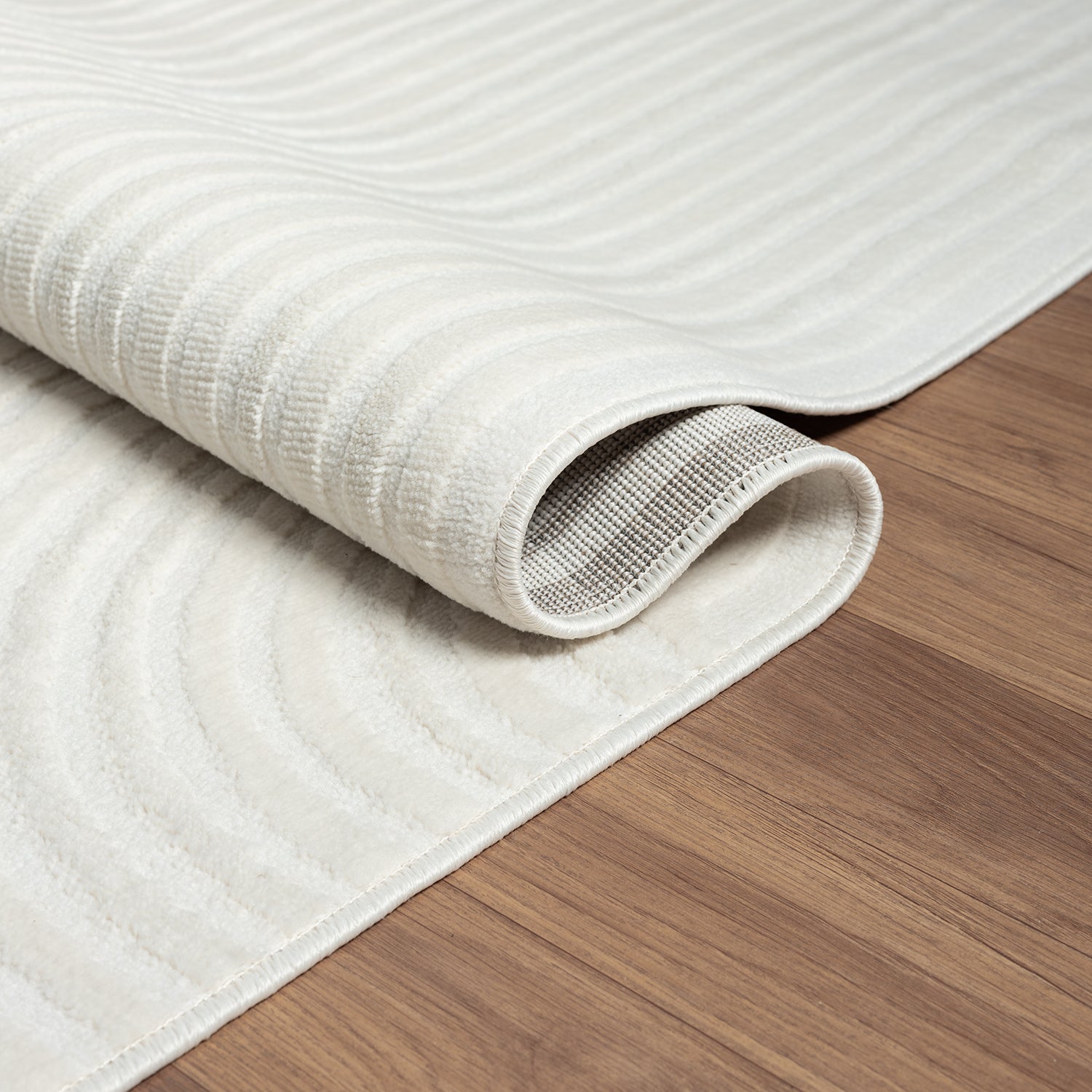 Teppich Kurzflor Modern 3D Muster Hoch-Tief-Struktur Wohnzimmer&Schlafzimmer-32