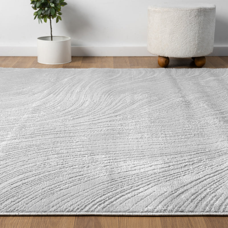 Teppich Kurzflor Modern 3D Muster Hoch-Tief-Struktur Wohnzimmer&Schlafzimmer-zoom-