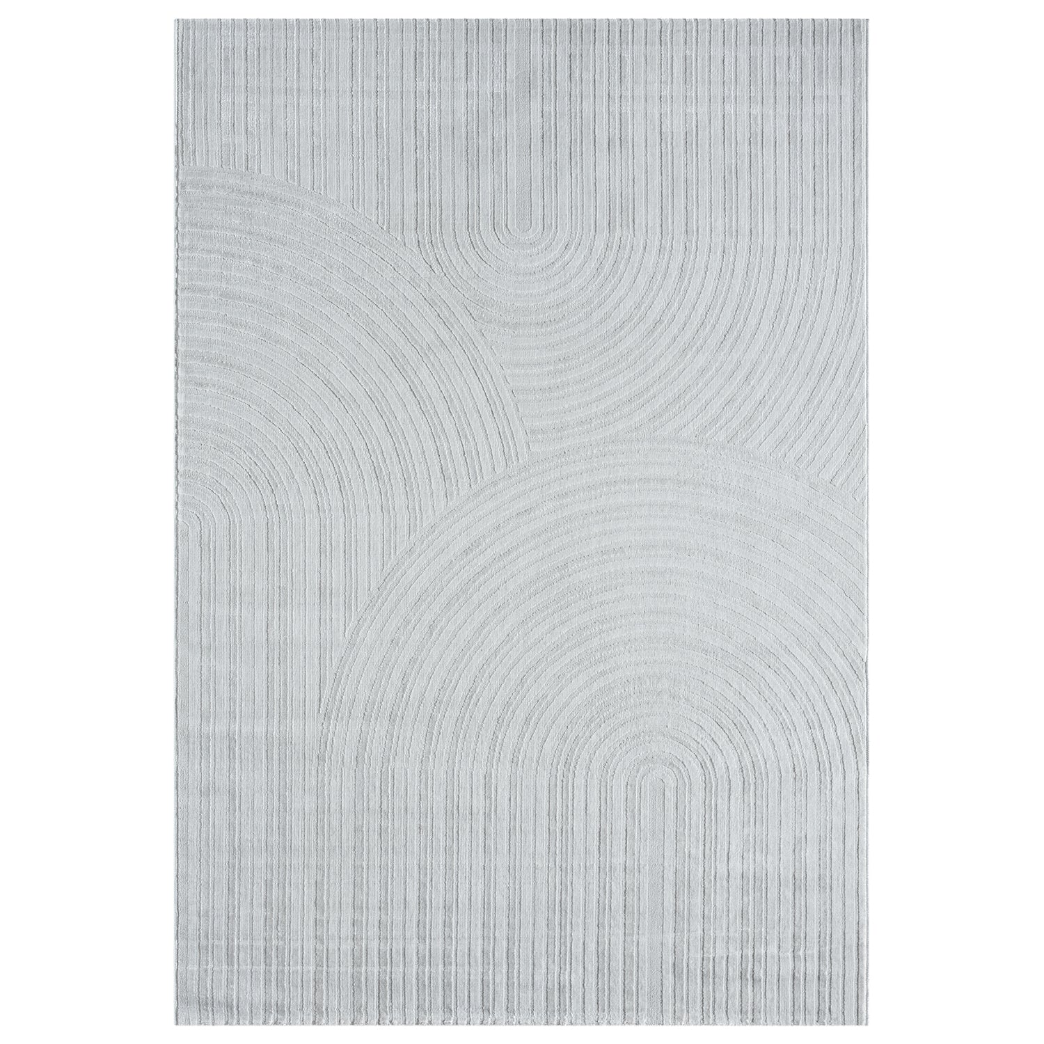 Teppich Kurzflor Modern 3D Muster Hoch-Tief-Struktur Wohnzimmer&Schlafzimmer-34