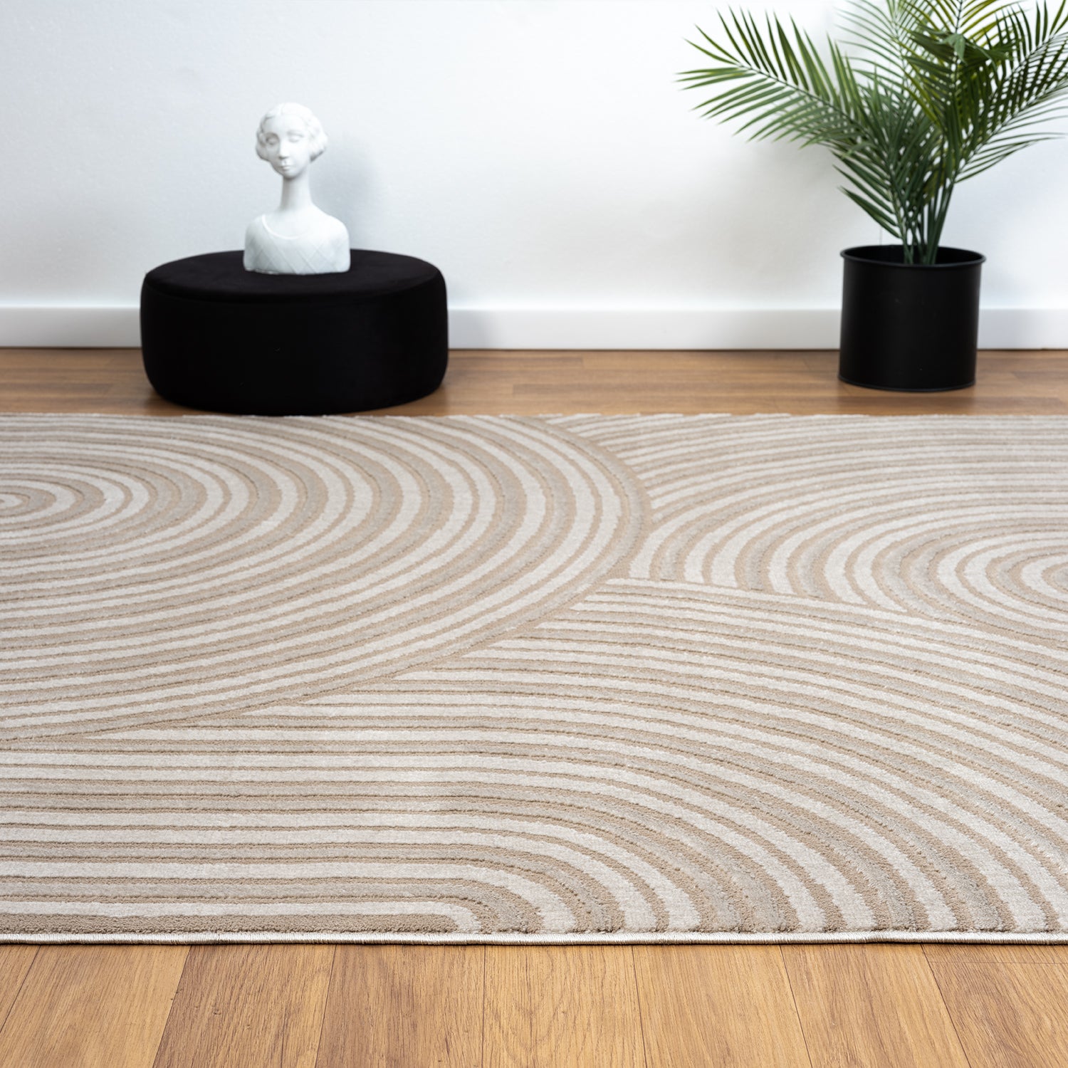 Teppich Kurzflor Modern 3D Muster Hoch-Tief-Struktur Wohnzimmer&Schlafzimmer-40