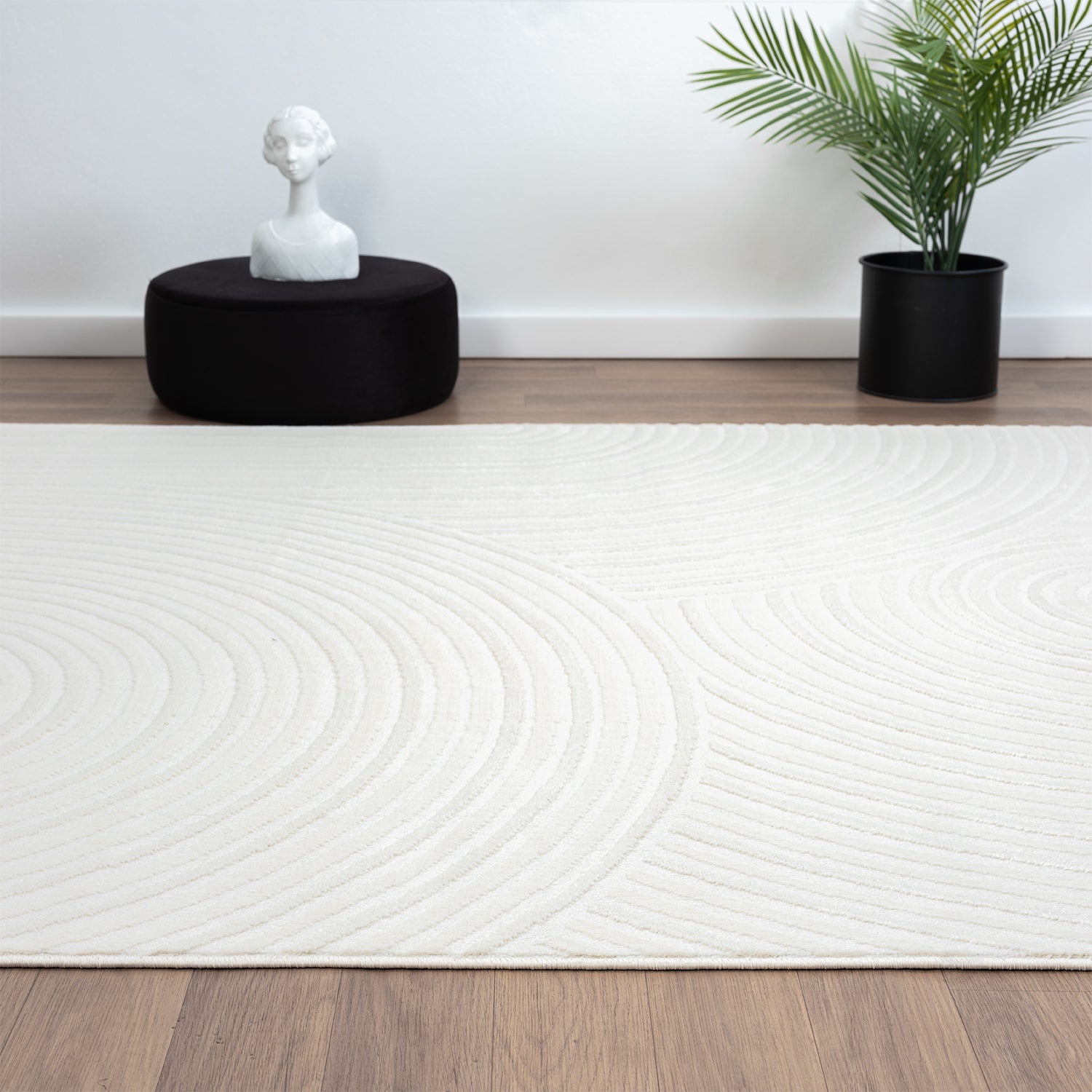 Teppich Kurzflor Modern 3D Muster Hoch-Tief-Struktur Wohnzimmer&Schlafzimmer-zoom-33