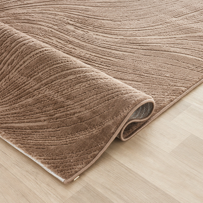 Teppich Kurzflor Modern 3D Muster Hoch-Tief-Struktur Wohnzimmer&Schlafzimmer-zoom-