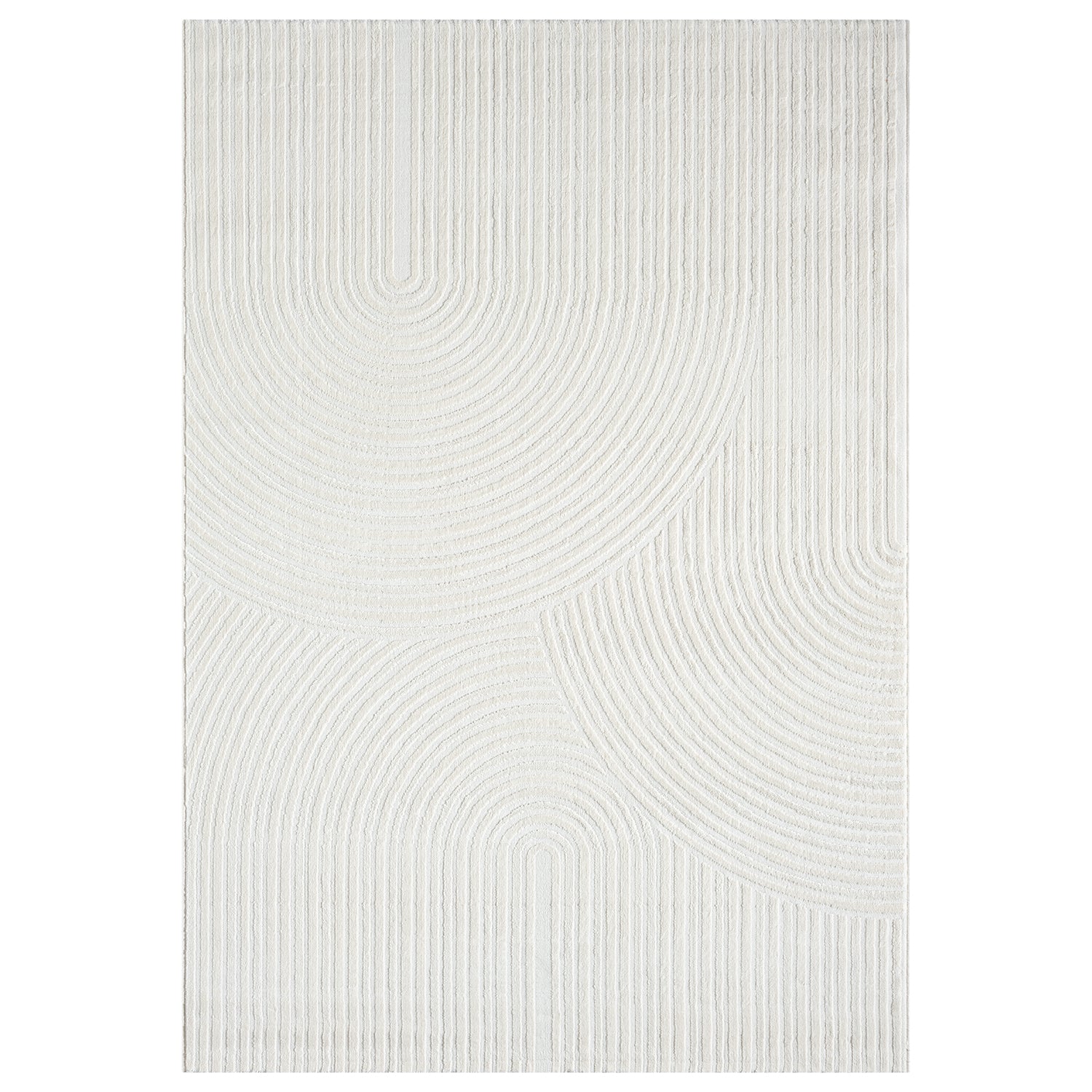 Teppich Kurzflor Modern 3D Muster Hoch-Tief-Struktur Wohnzimmer&Schlafzimmer-zoom-30