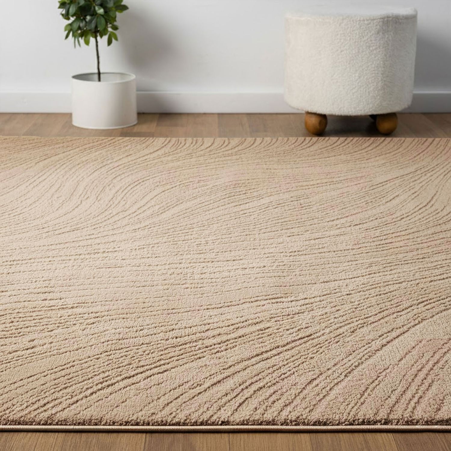 Teppich Kurzflor Modern 3D Muster Hoch-Tief-Struktur Wohnzimmer&Schlafzimmer-zoom-53