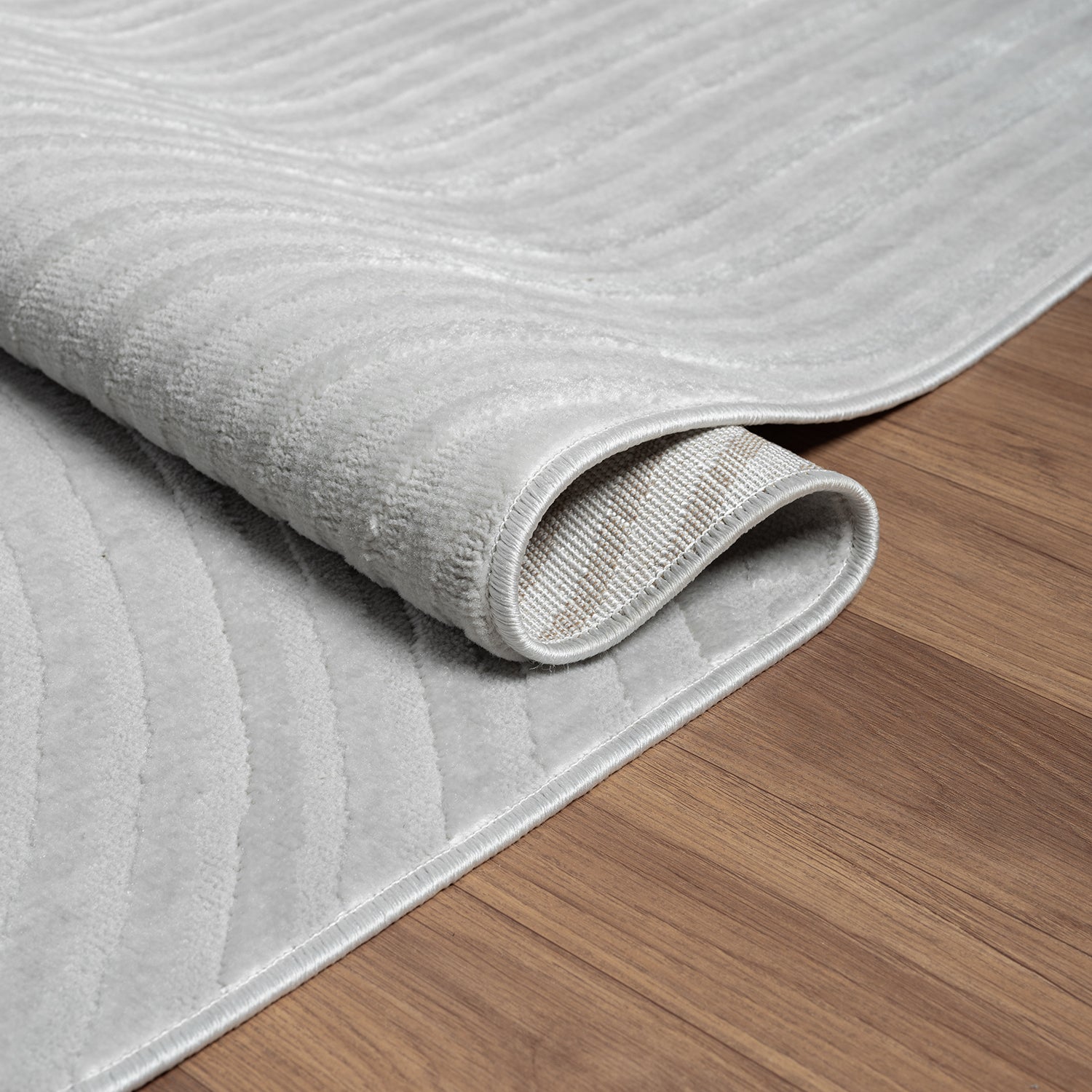 Teppich Kurzflor Modern 3D Muster Hoch-Tief-Struktur Wohnzimmer&Schlafzimmer-37