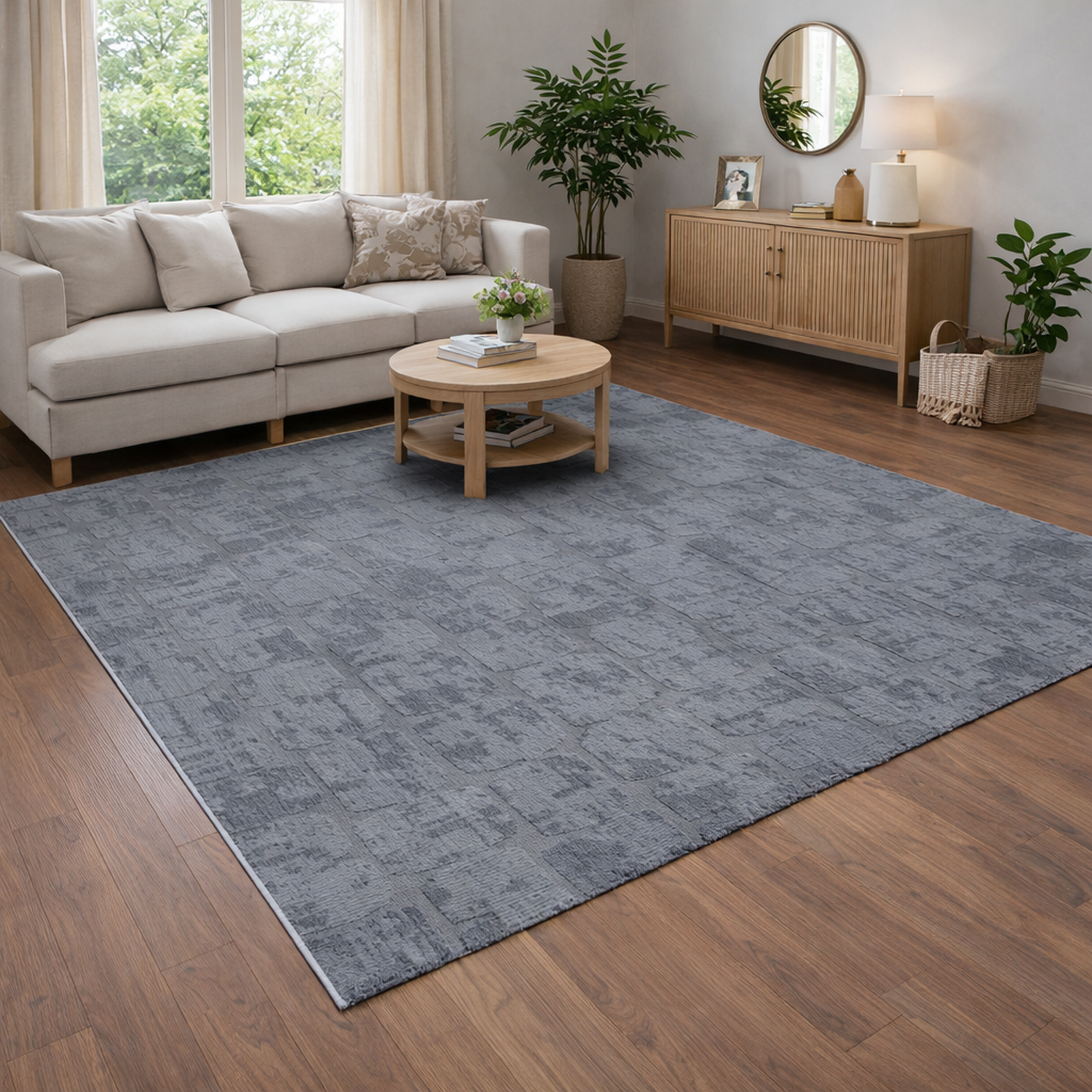 Teppich Modern Wohnzimmer Schlafzimmer Rechteck 3D Effekt Hoch&Tief Pflegeleicht-zoom-15