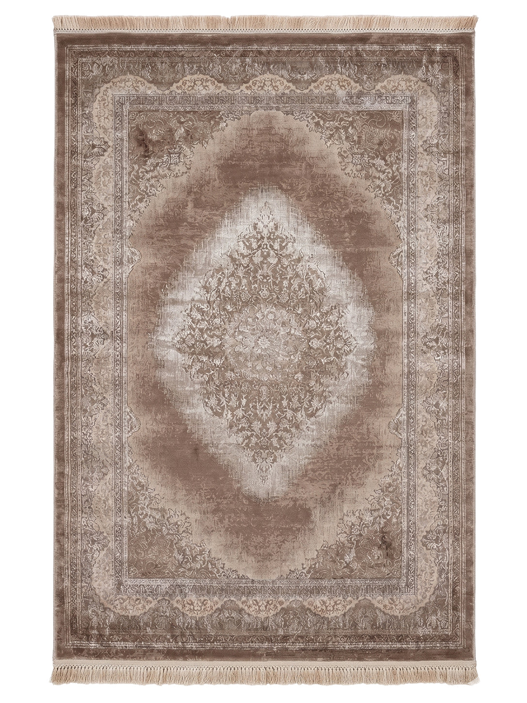 Teppich Kurzflor Moderner Teppich mit Ornament-Muster – Pflegeleicht & Robust – Für Fußbodenheizung geeignet-zoom-12
