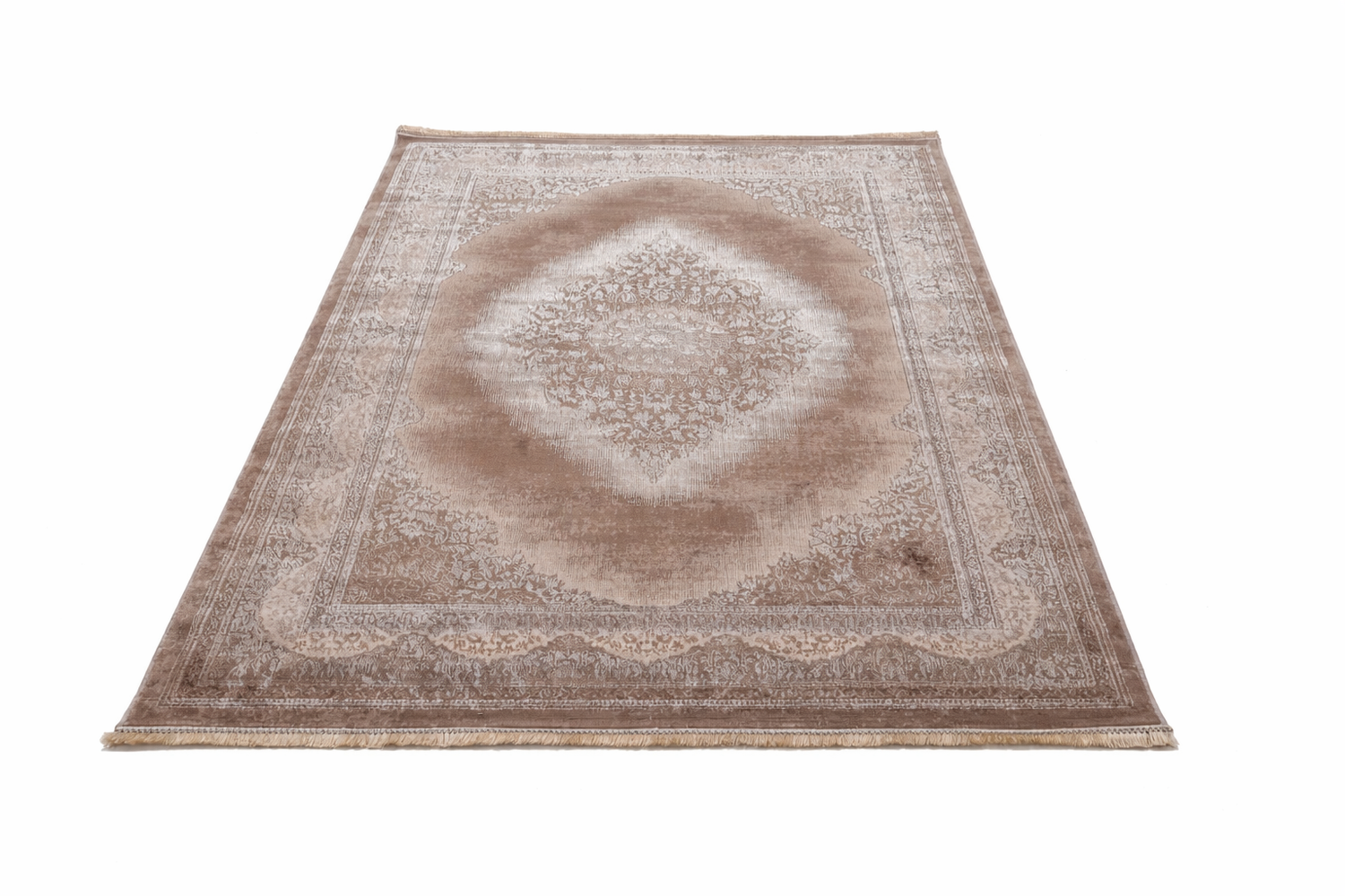 Teppich Kurzflor Moderner Teppich mit Ornament-Muster – Pflegeleicht & Robust – Für Fußbodenheizung geeignet-8