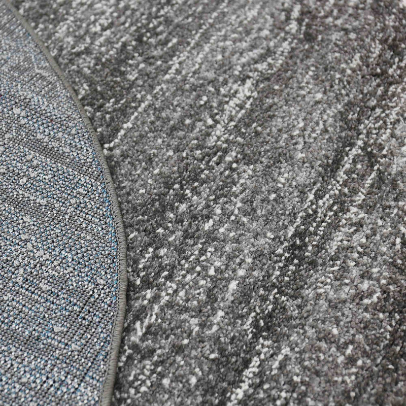 Modern Grey Melange Rug for Living Room, Children's Room, Bedroom, Hallway, and Kitchen-zoom-