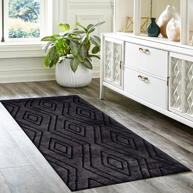 Modern Super Soft Living Room Rug, 3D Effect, Scandinavian-zoom-