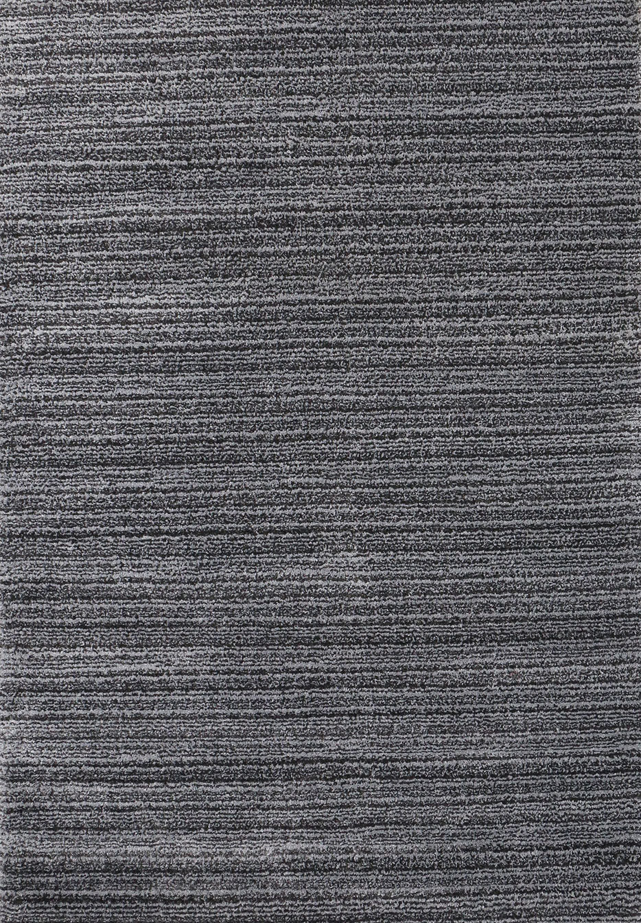 Modern living room rug, extra soft microfiber, special melange, anthracite-5