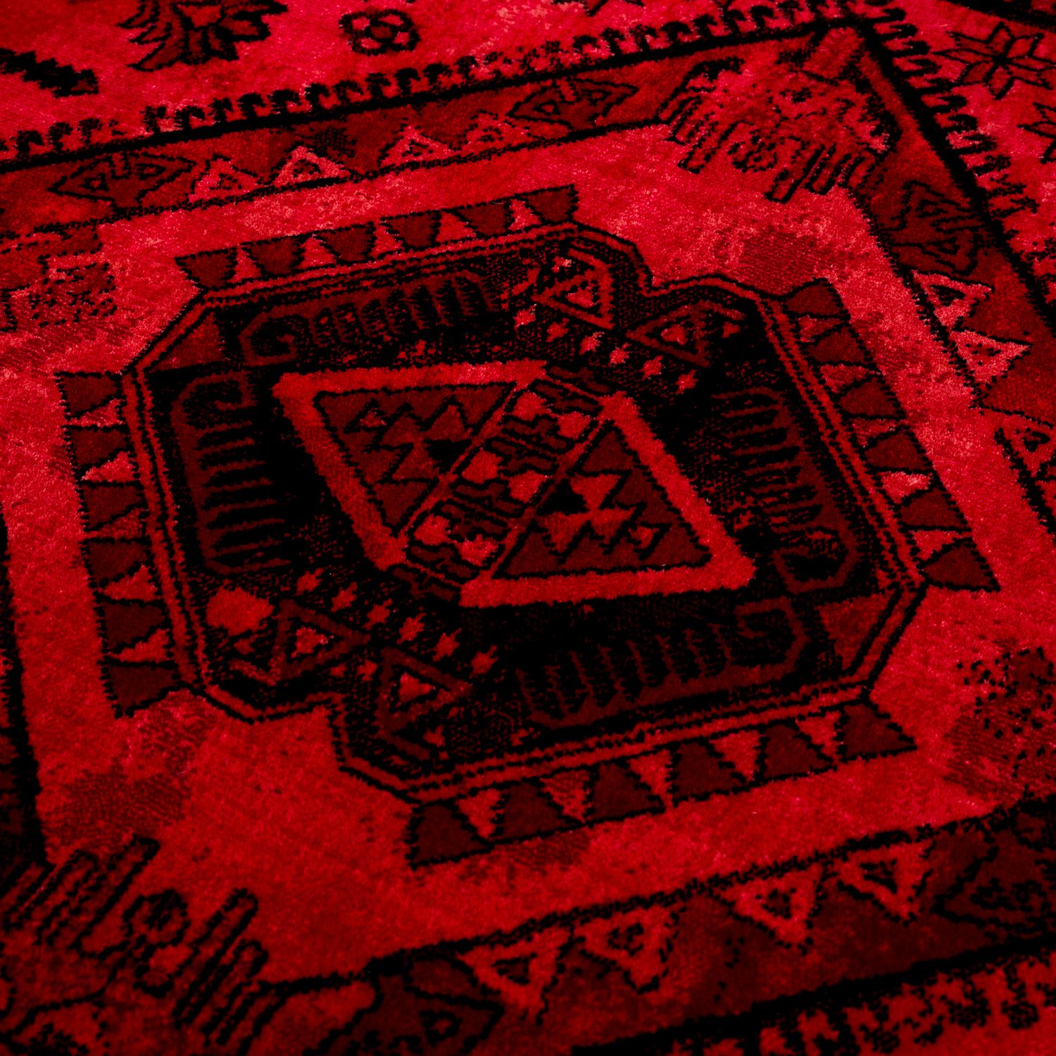 Teppich ROYAL Dunkelrot im Vintage-Orient Stil“– Hochwertig & Pflegeleicht-19