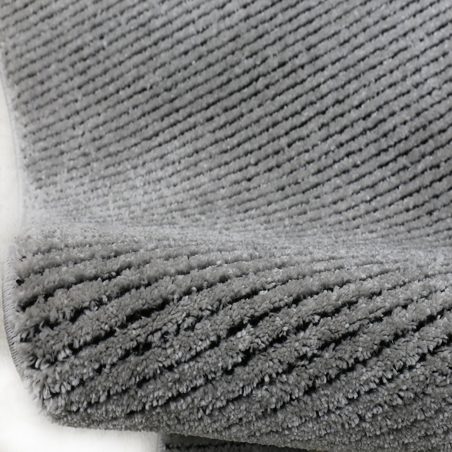 Modern striped carpet with contour cut for living room, bedroom, children's room-zoom-7