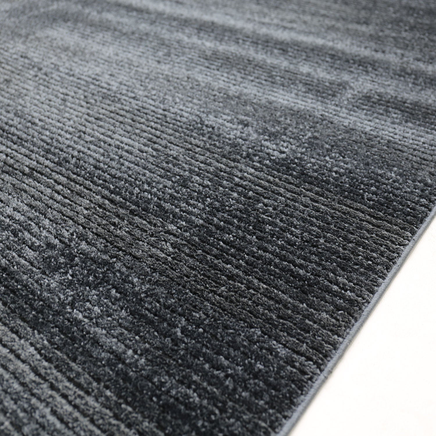 Modern striped carpet with contour cut for living room, bedroom, children's room-14
